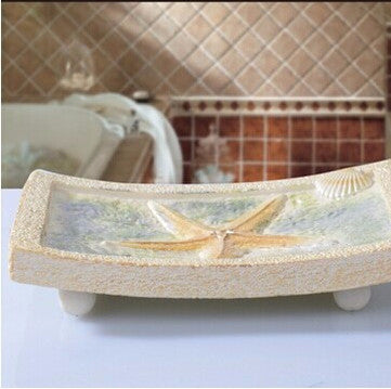 Starfish Resin Soap Dish - Seahorse Mansion 