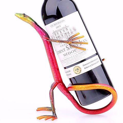 Wine Bottle Holder| Island Lizard - Seahorse Mansion 