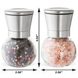 Glass Bottom Salt or Pepper Grinder - Seahorse Mansion 