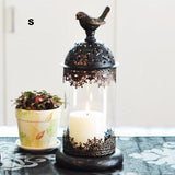 Candle Holder | Filigree Bird Ironwork  - 2 colors, 2 sizes - Seahorse Mansion 