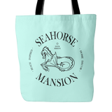 Logo Beach Tote | Adventure Bag - Seahorse Mansion, 3 colors - Seahorse Mansion 