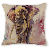 Throw Pillow Cover | Bohemian Elephant - 7 designs - Seahorse Mansion 