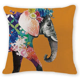 Throw Pillow Cover | Bohemian Elephant - 7 designs - Seahorse Mansion 