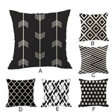 Throw Pillow Covers | Contrast - 6 patterns - Seahorse Mansion 