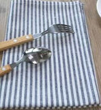 Striped Linen Tea Towel - Set of 6 - Seahorse Mansion 
