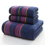 Bath Towel Set | 3 Piece - 3 colors - Seahorse Mansion 