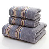 Bath Towel Set | 3 Piece - 3 colors - Seahorse Mansion 