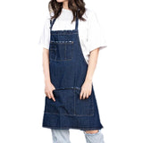 Apron | Distressed Denim - Adult, 3 colors - Seahorse Mansion 