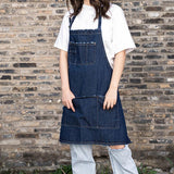 Apron | Distressed Denim - Adult, 3 colors - Seahorse Mansion 