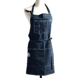 Apron | Distressed Denim - Adult, 3 colors - Seahorse Mansion 