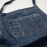 Apron | Distressed Denim - Adult, 3 colors - Seahorse Mansion 