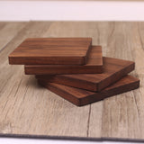 Coasters | Wooden Black Walnut - 4 styles