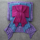 Mermaid Tail Blanket | Isabella Crochet - 4 sizes - Seahorse Mansion 