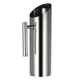 Stainless Steel Pitcher - Angled Cylindrical - Seahorse Mansion 