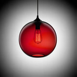 Pendant Light | Colored Sphere - 7 colors, 2 sizes - Seahorse Mansion 