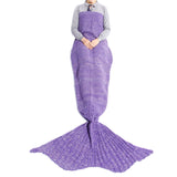 Mermaid Tail Blanket | Isabella Crochet - 4 sizes - Seahorse Mansion 