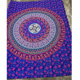 Beach Throw Tapestry | Bohemian Princess - Seahorse Mansion 