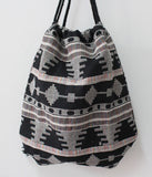 Woven Drawstring Bag - 13 Styles - Seahorse Mansion 