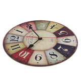 Wall Clock | Color Block Vintage - small (2 sizes) - Seahorse Mansion 