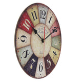 Wall Clock | Color Block Vintage - small (2 sizes) - Seahorse Mansion 