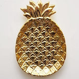 Golden Pineapple Plate - 2 colors - Seahorse Mansion 