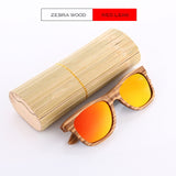 Sunglasses | Zebra Wood - Unisex, 4 colors - Seahorse Mansion 