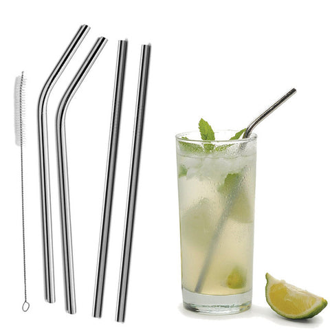 Stainless Steel Drinking Straws - Seahorse Mansion 