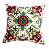 Throw Pillow Covers | Bountiful Embroidery  - 20 Designs - Seahorse Mansion 