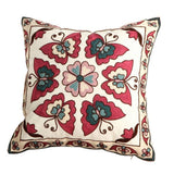 Throw Pillow Covers | Bountiful Embroidery  - 20 Designs - Seahorse Mansion 