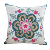 Throw Pillow Covers | Bountiful Embroidery  - 20 Designs - Seahorse Mansion 