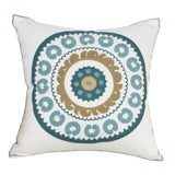 Throw Pillow Covers | Bountiful Embroidery  - 20 Designs - Seahorse Mansion 