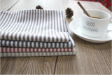 Striped Linen Tea Towel - Set of 6 - Seahorse Mansion 