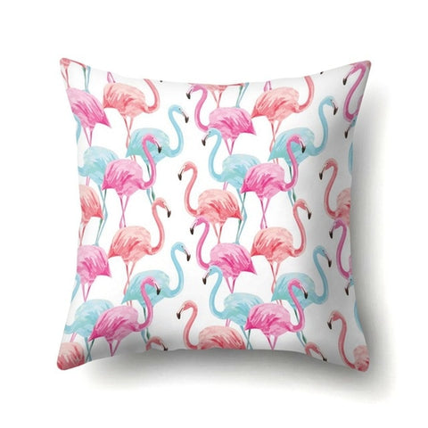Throw Pillow Covers | Florence Flamingo - 4 patterns - Seahorse Mansion 