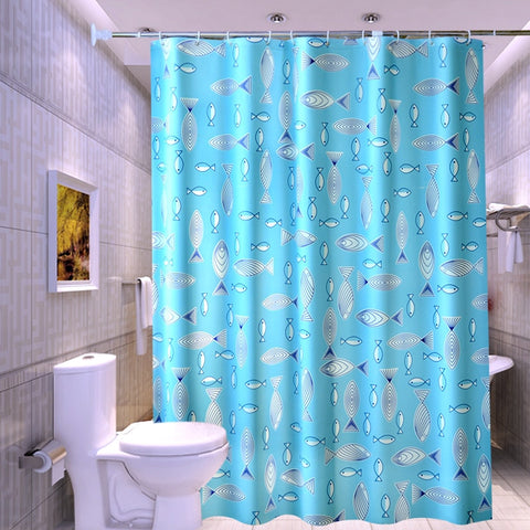 Shower Curtain | Swimmingly - 10 sizes - Seahorse Mansion 