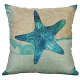 Throw Pillow Covers | Watercolor Sea Creatures - 7 designs - Seahorse Mansion 