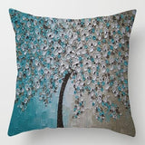 Throw Pillow Covers |  Flowering Tree - 18 designs - Seahorse Mansion 