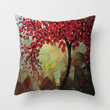 Throw Pillow Covers |  Flowering Tree - 18 designs - Seahorse Mansion 