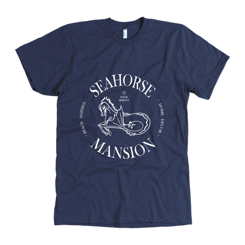 Logo Tee | Men's Slim Fit - Seahorse Mansion, 2 colors - Seahorse Mansion 