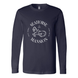 Logo Tee | Long Sleeve - Seahorse Mansion, 3 colors - Seahorse Mansion 